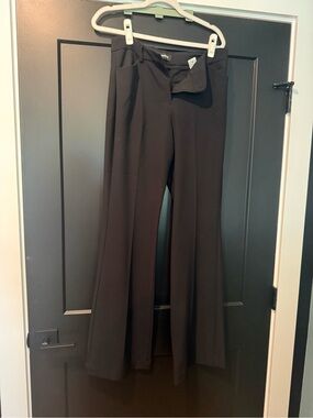 Express Black Women's Wide Leg Trousers